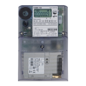 GAMA100 Single phase electronic electricity meter with remote data interface